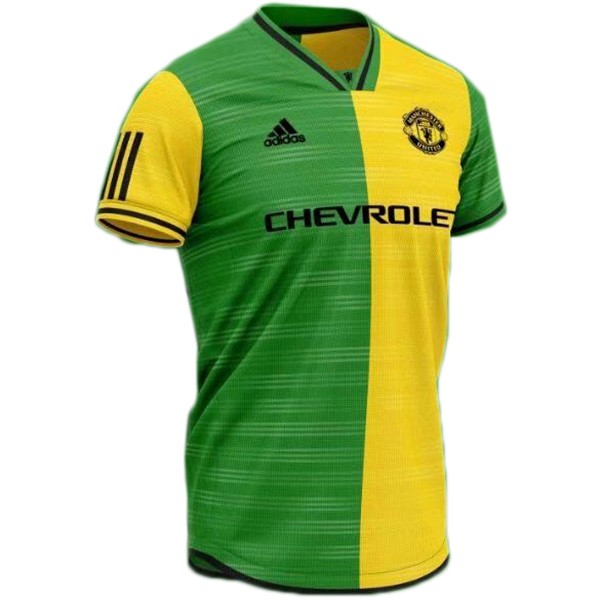 Camiseta Manchester United Concepto 2019/20 Amarillo Verde